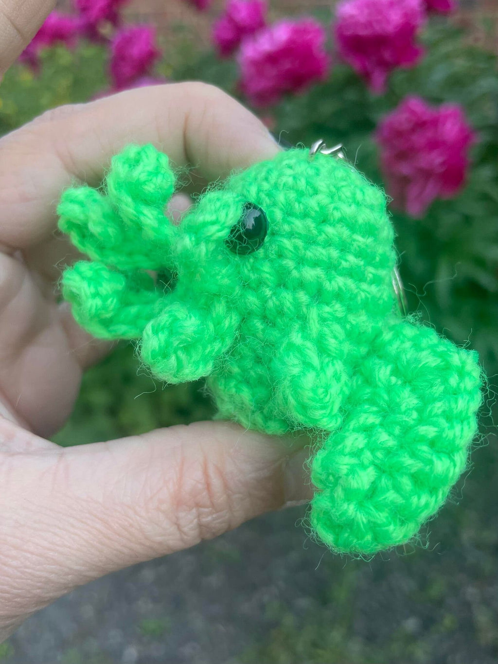 Crochet Cthulhu Keychain: Lovecraftian Amigurumi Fan Art