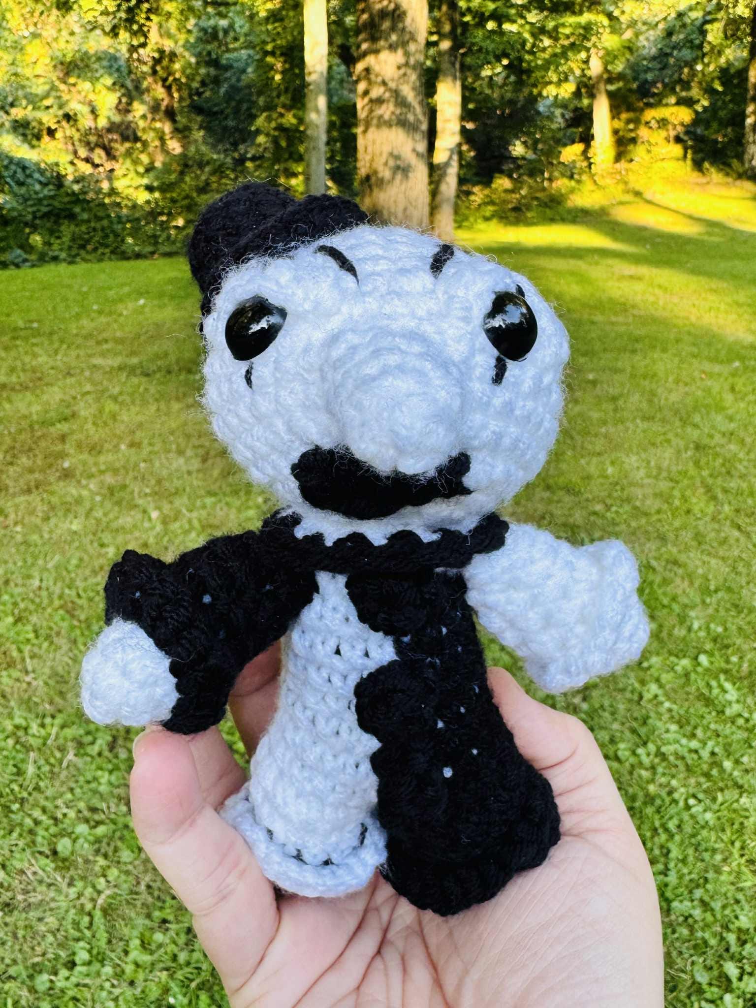 Crochet Art the Clown Plushie: Horror Fan Art Amigurumi- Terrifier