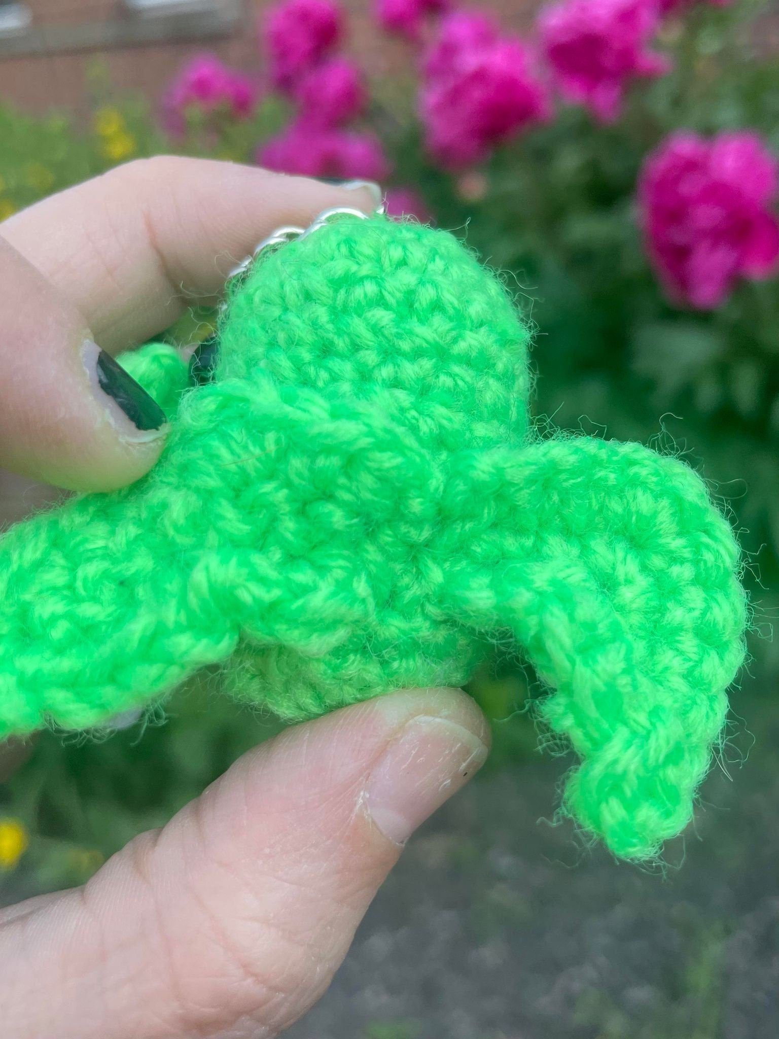Crochet Cthulhu Keychain: Lovecraftian Amigurumi Fan Art