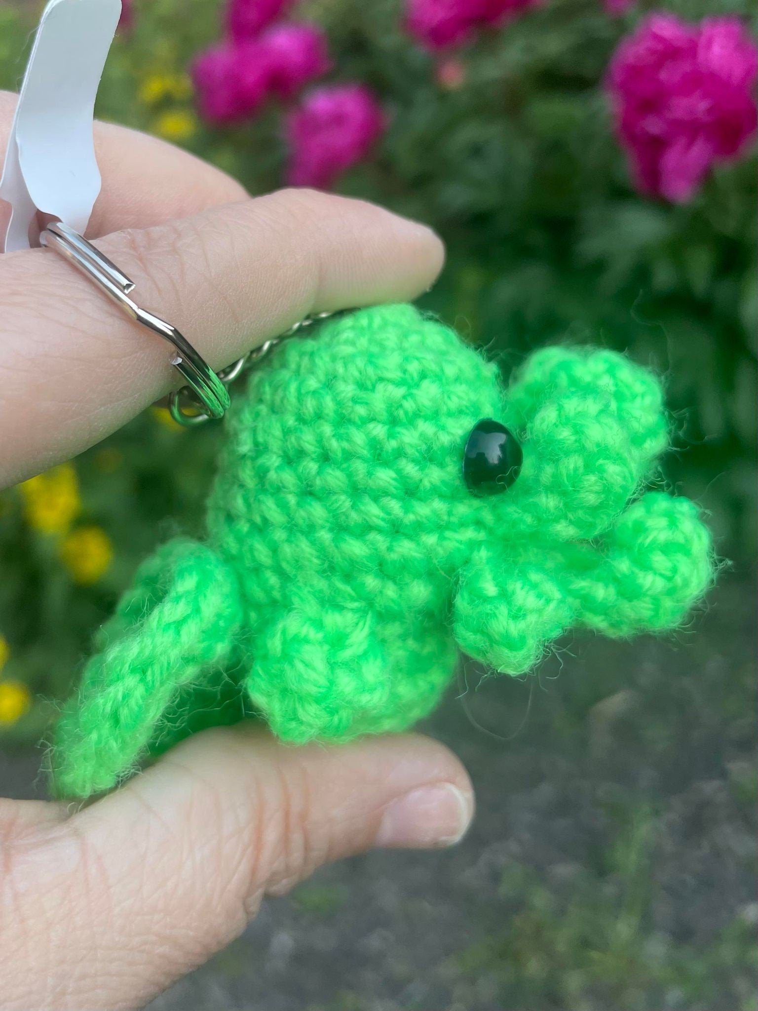 Crochet Cthulhu Keychain: Lovecraftian Amigurumi Fan Art