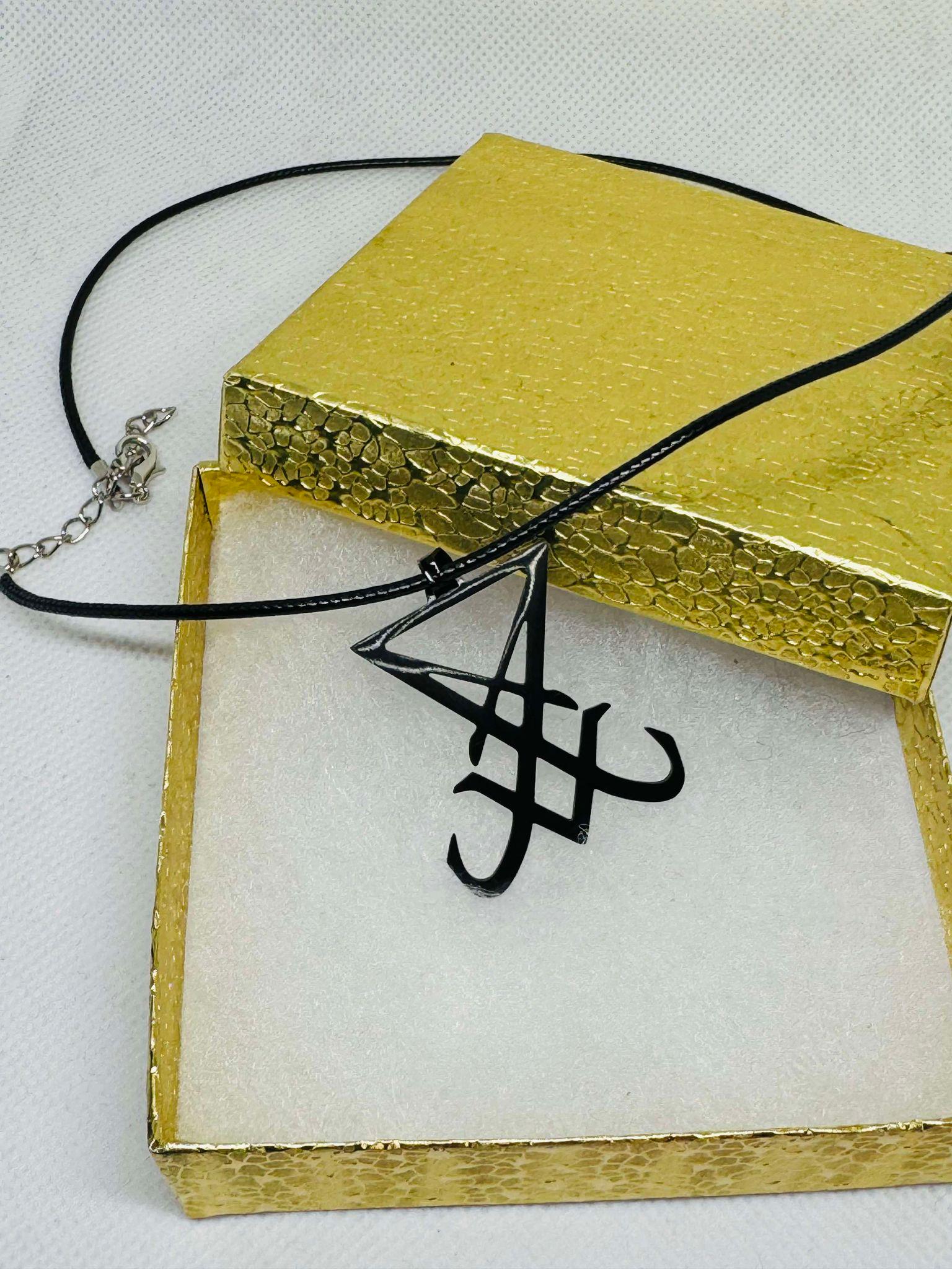 Lucifer's Sigil Pendant- Satanic/Gothic Necklace