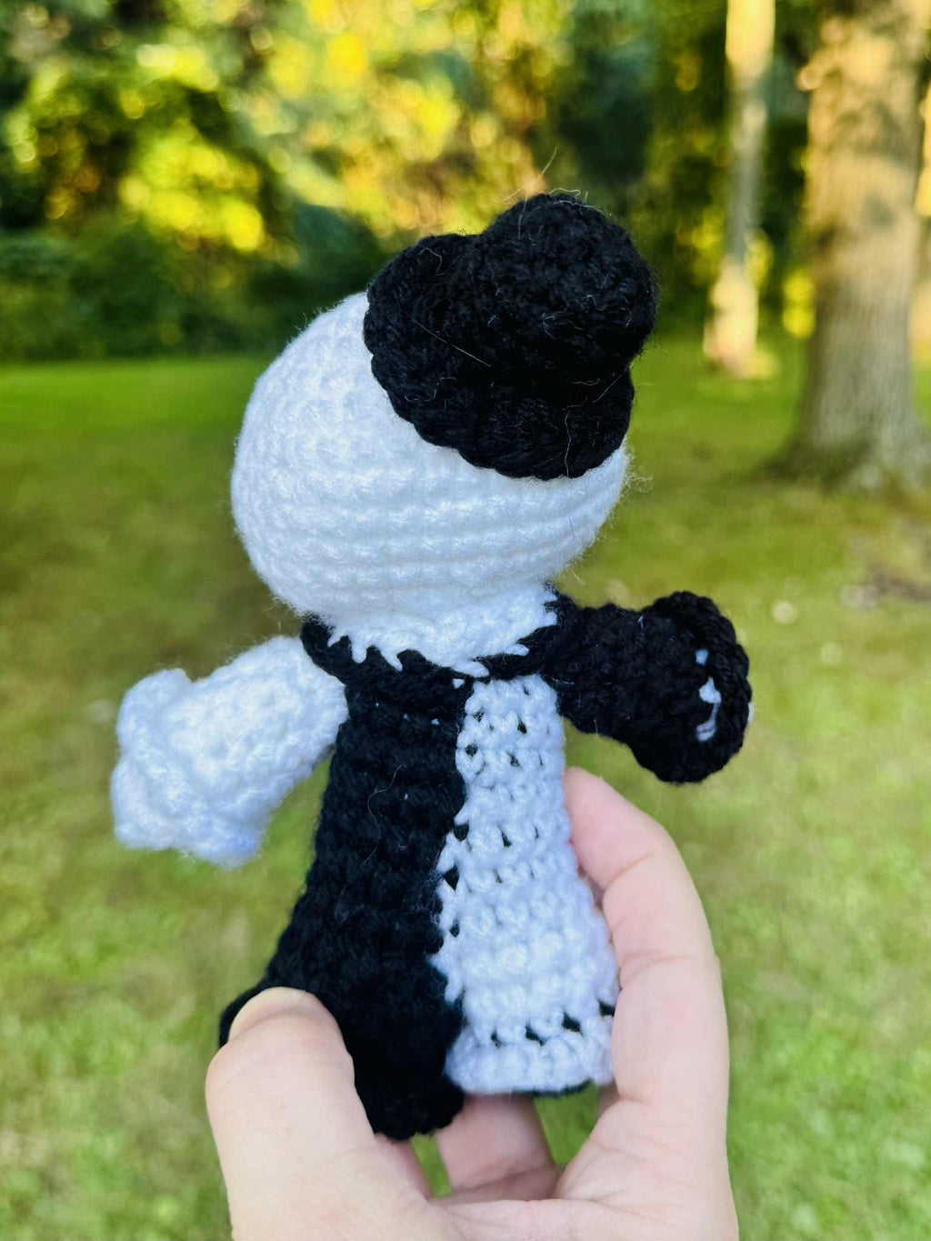 Crochet Art the Clown Plushie: Horror Fan Art Amigurumi- Terrifier