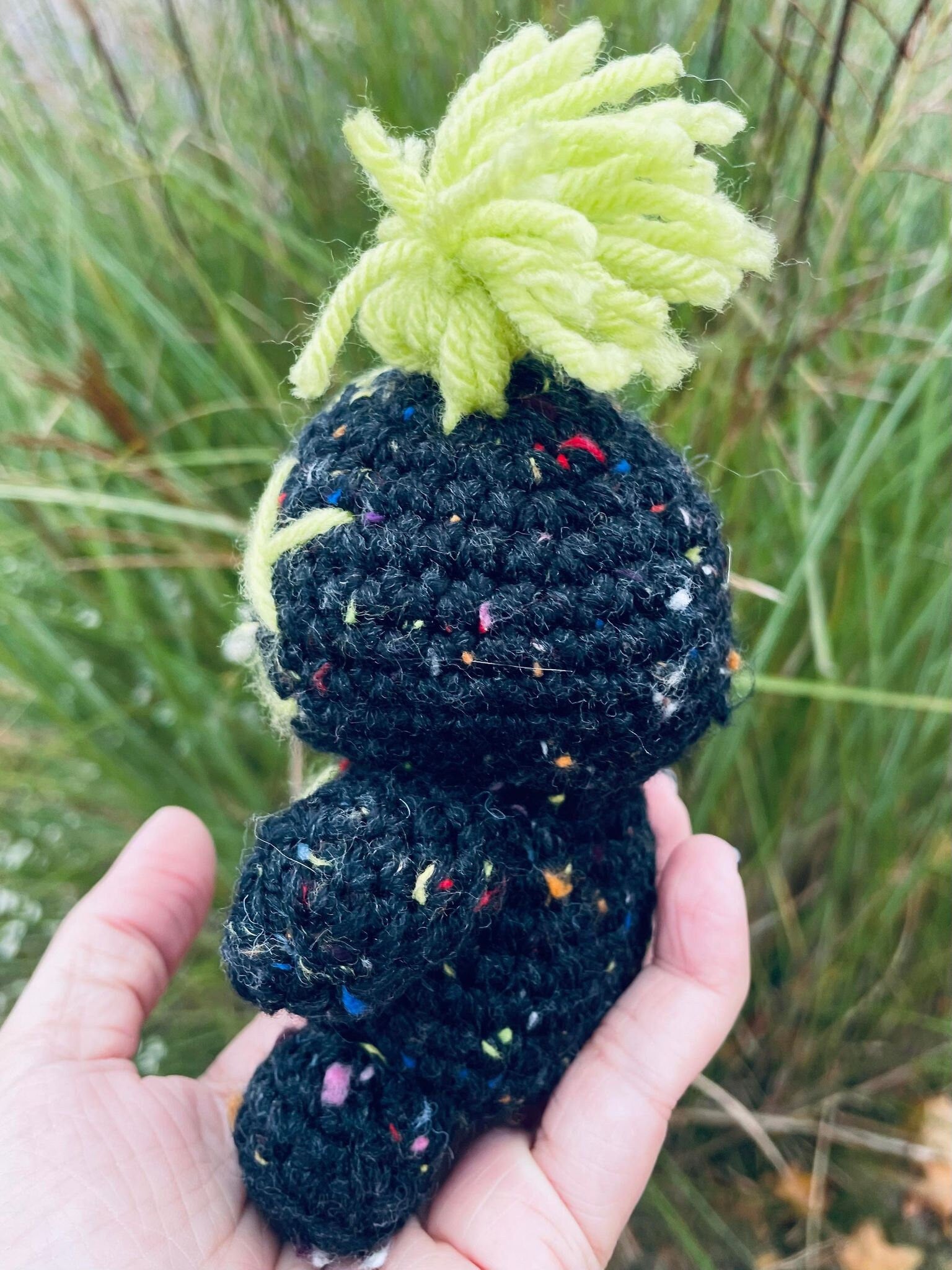 Crochet Voodoo Doll Plushie: Handmade Amigurumi Poppet