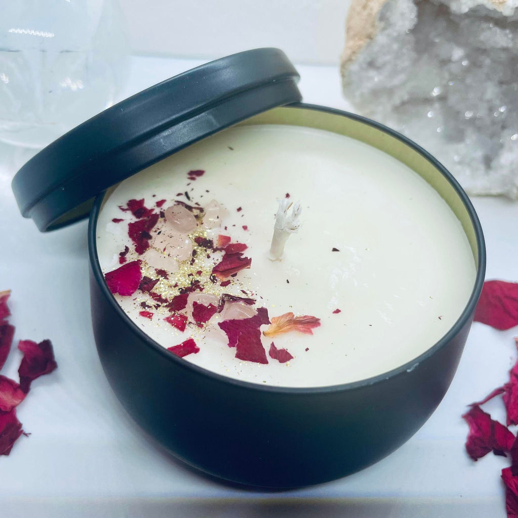 Aphrodite Goddess Candle- Orange Scented Soy Candle- Intention Candle