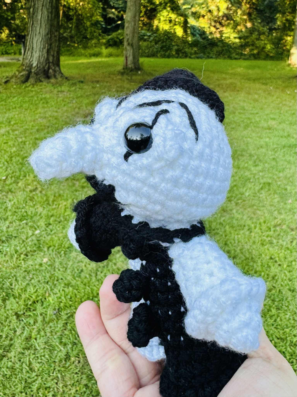 Crochet Art the Clown Plushie: Horror Fan Art Amigurumi- Terrifier
