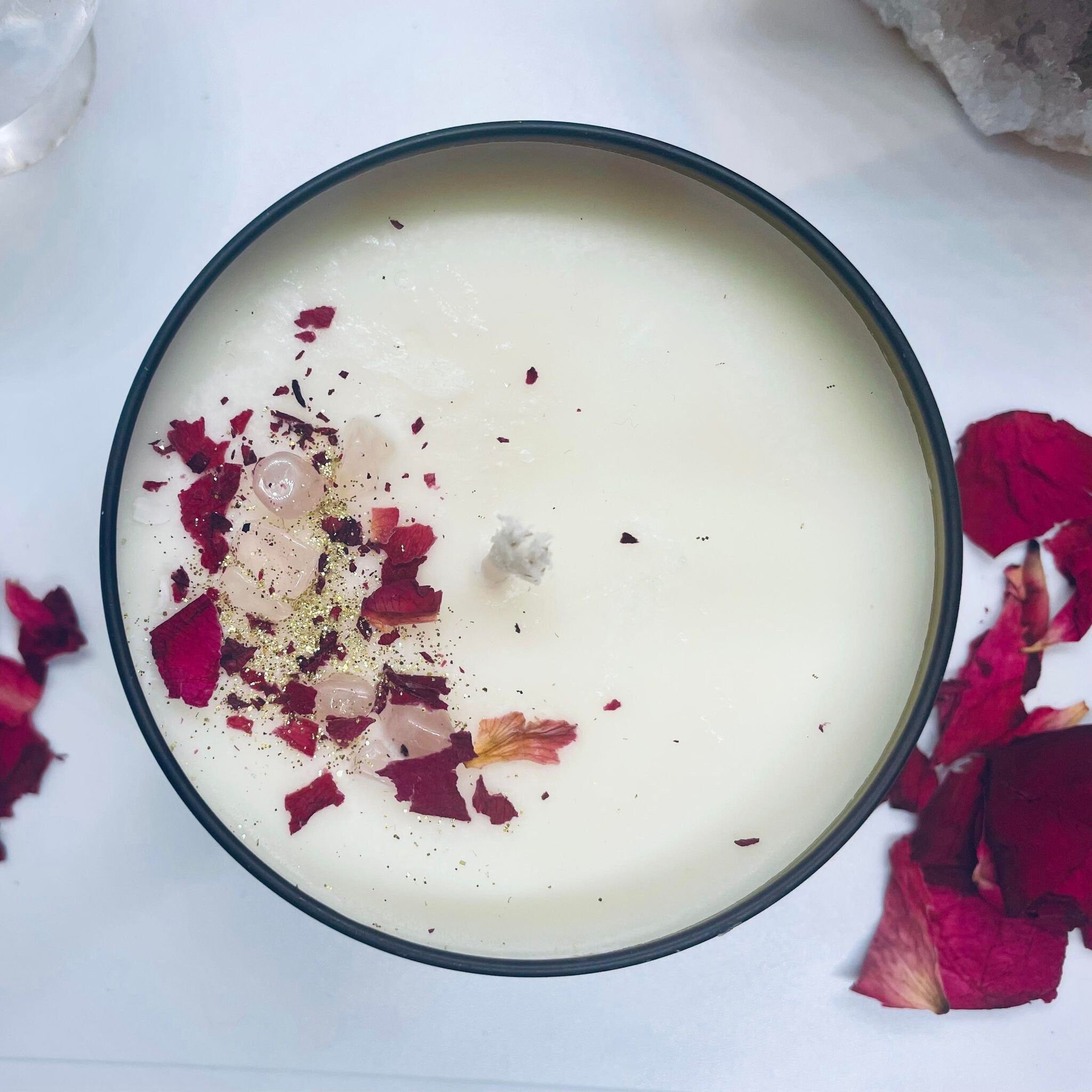 Aphrodite Goddess Candle- Orange Scented Soy Candle- Intention Candle