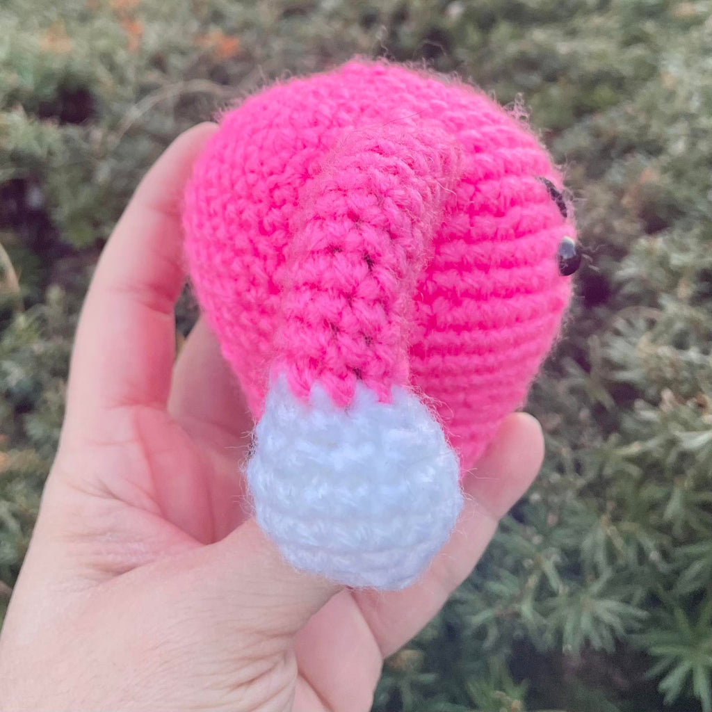 Angry Uterus Crochet Plushie- Adult Plush Toy- Amigurumi