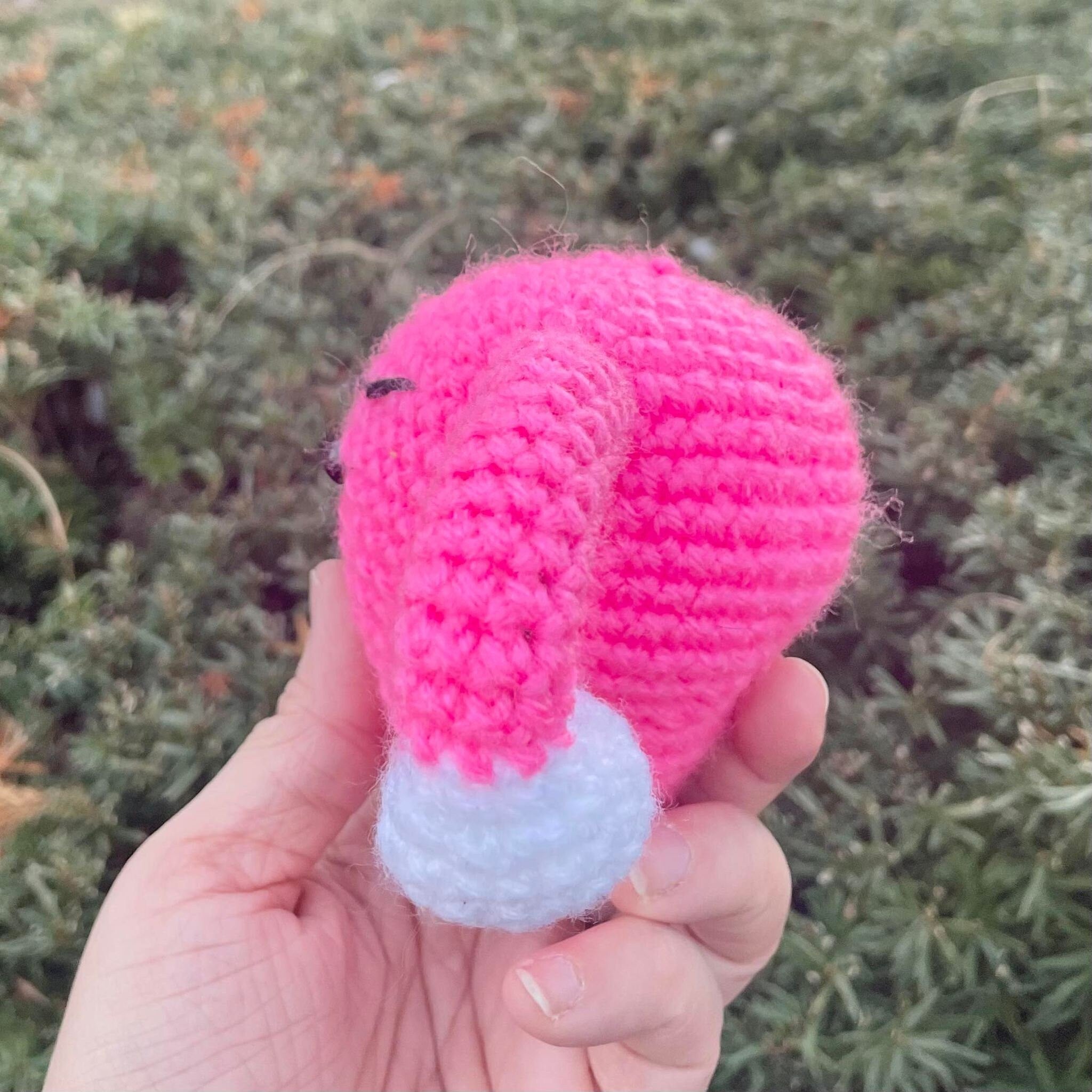 Angry Uterus Crochet Plushie- Adult Plush Toy- Amigurumi