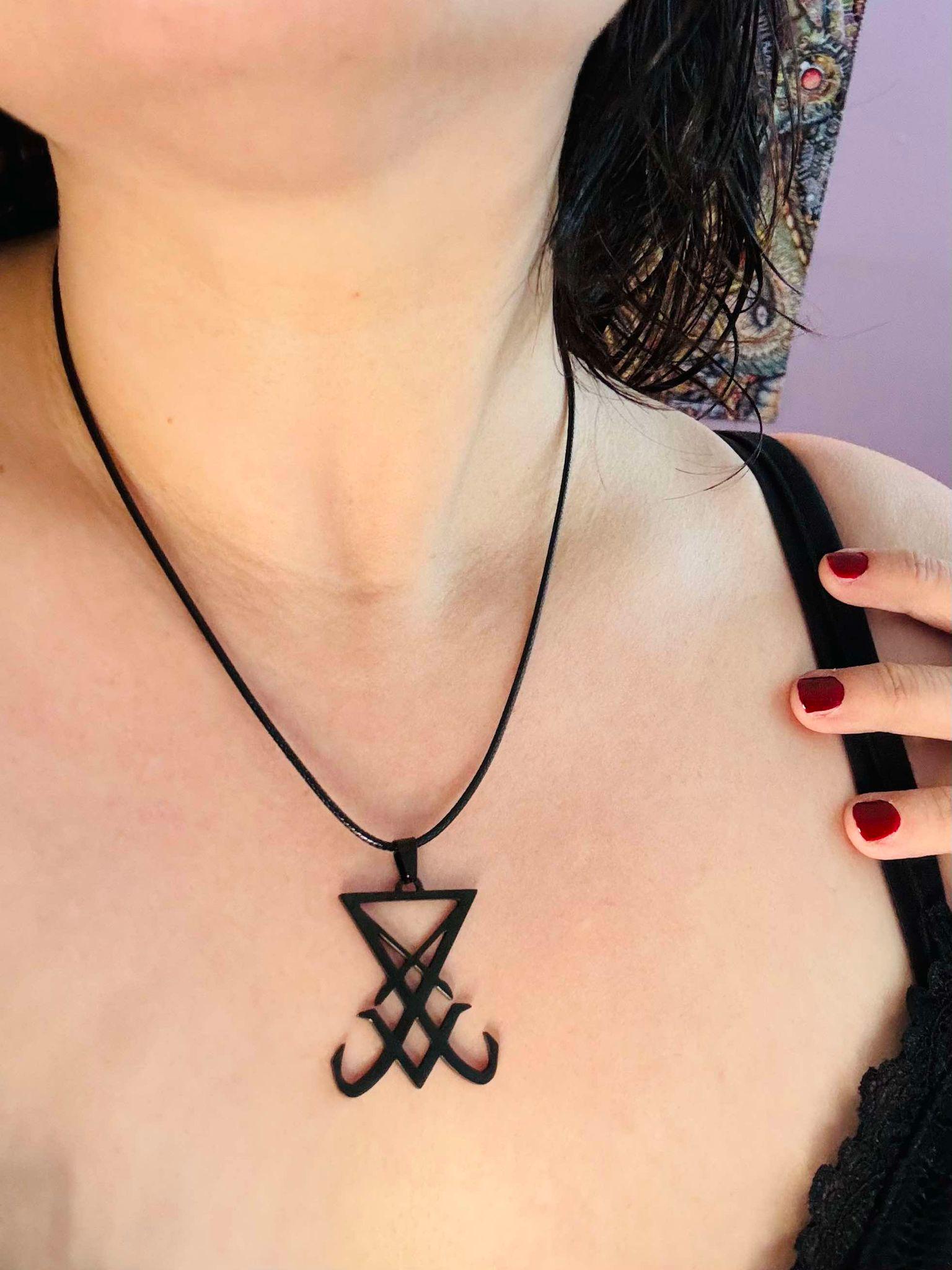 Lucifer's Sigil Pendant- Satanic/Gothic Necklace