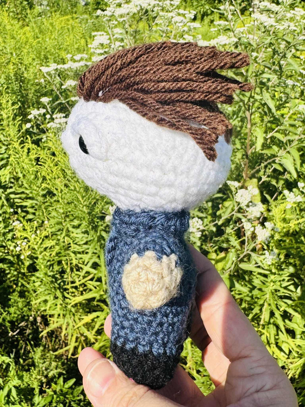 Crochet Michael Myers Plushie: Horror Fan Art, Halloween Decor