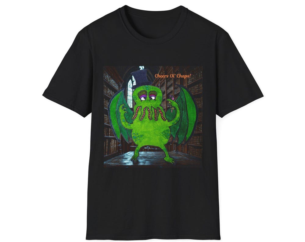 Silly Cthulu Graphic Tee